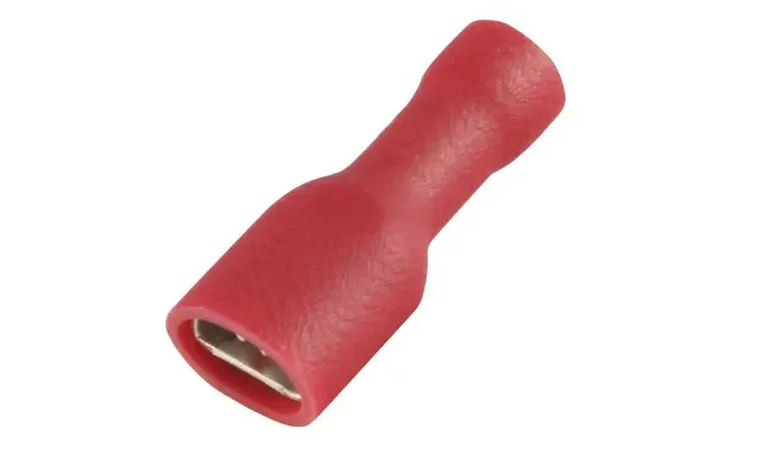 Fully Insulated Female Spade - Red - Pack of 10