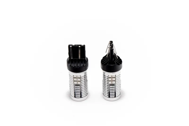 T20 (7443) RED LED BULB (PAIR)
