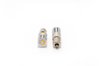 BA15S (1156) STAGE 2 AMBER INDICATORS (PAIR)