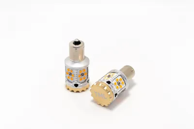 PY21W/ BAU15S AMBER INDICATOR LED BULBS