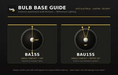 BA15S (1156) STAGE 2 REVERSE LED (PAIR)