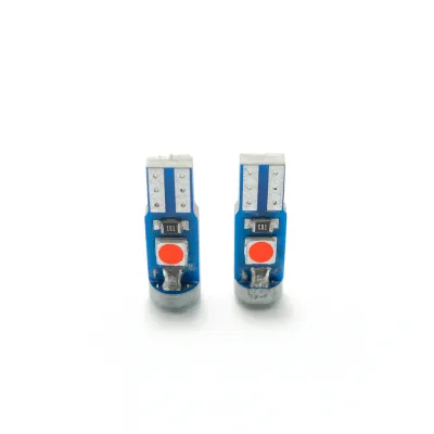T5 RED LED BULB (PAIR)